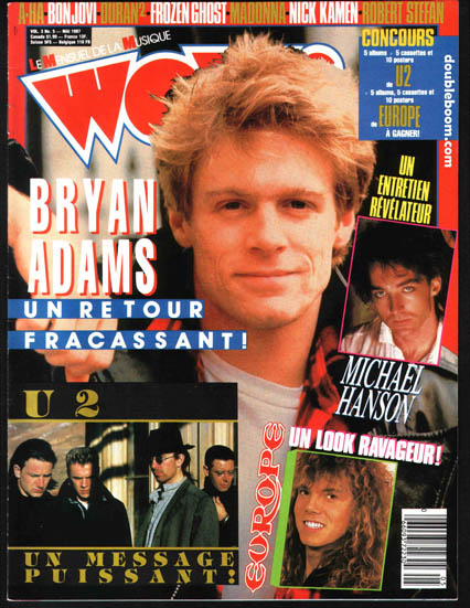 WOW Mai 1987 - Bryan Adams